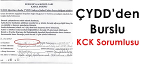 ÇYDD’den burslu, KCK sorumlusu