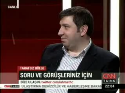 Yrd. Doç. Dr. Mehmet Bahçekapılı CNN Türk’teydi