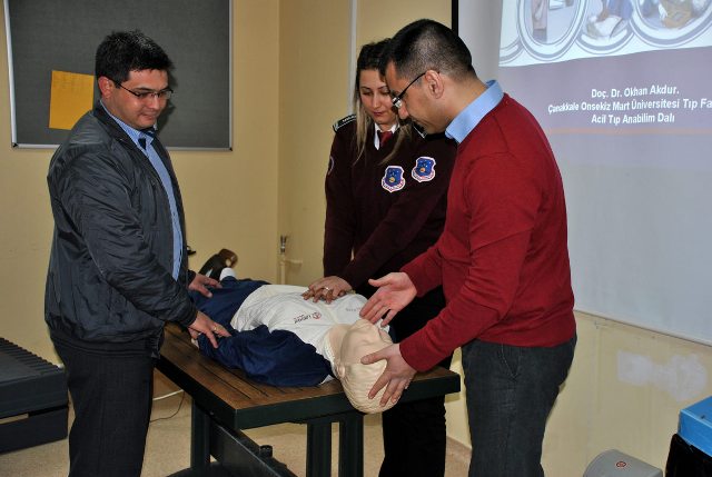 Tıp Fakültesi Hastanesi’nde Güvenlik Personeline Eğitim Verildi