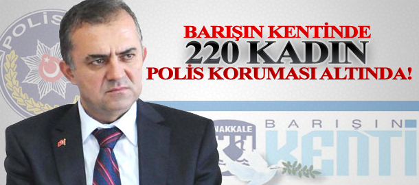 Barışın Kentinde 220 Kadın Polis Koruması Altında