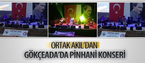 Ortak Akıl'dan Gökçeada'da Pinhani Konseri