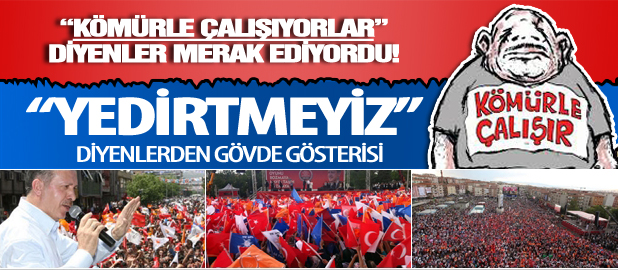 AK Parti'den Gövde Gösterisi