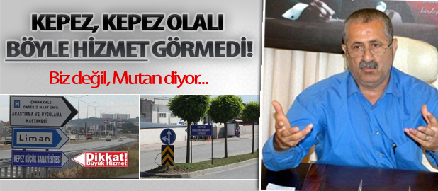 KEPEZ BELEDİYESİ'NDEN “BÜYÜK HİZMET”