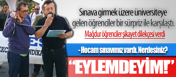 Hoca İş Bıraktı! Bütünleme Sınavları Ertelendi