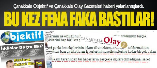 Bu Kez Fena Faka Bastılar!