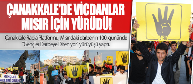 Çanakkale'de Gençler Darbeye Direndi!