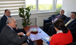 Varna Teknik Üniversitesi Heyeti Rektör Yardımcısı Prof. Dr. Eyüp Özdemir’i Ziyaret Etti 