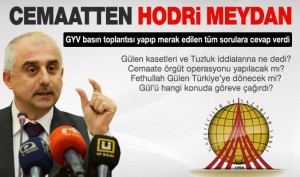 Cemaat 'hodri meydan' dedi