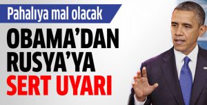 Obama: Pahalıya mal olacak