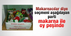 Mustafa Sarıgül'ün gıda yardımı kolisi