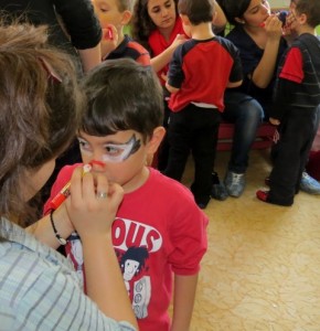 Çocuk Gelişimi Programı Yüz Boyama Etkinliği Gerçekleştirdi