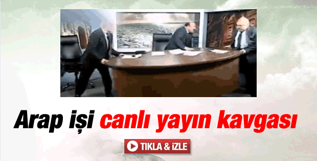 Ürdün’de canlı yayında gazeteci ve siyasetçi kavga etti İZLE