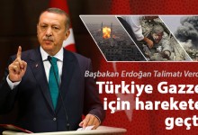 Türkiye Gazze için harekete geçti