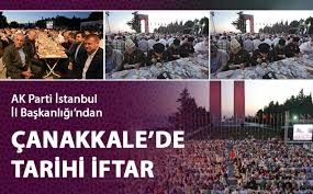 Şehitler Abidesi’nde Tarihi İftar