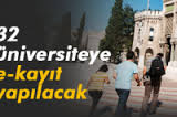 32 üniversiteye e-kayıt yapılacak