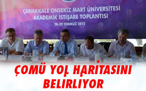 ÇOMÜ YOL HARİTASINI BELİRLİYOR