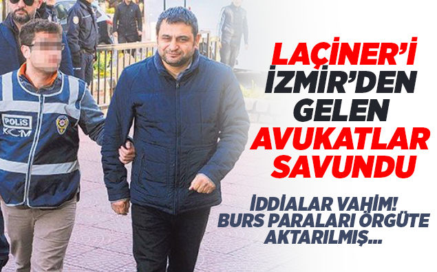 Laçiner’i İzmir’den gelen avukatlar savunmuş