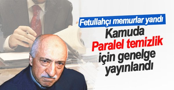 Kamuda paralel temizlik için genelge yayınlandı