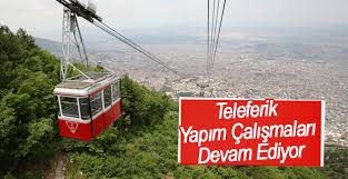 Teleferik Yapım Çalışmaları Devam Ediyor