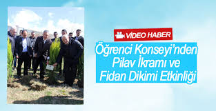 Öğrenci Konseyi’nden Pilav İkramı ve Fidan Dikimi Etkinliği