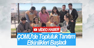 ÇOMÜ’de Topluluk Tanıtım Etkinlikleri Başladı