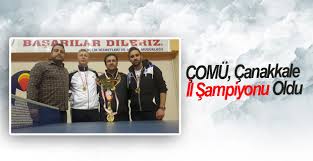 ÇOMÜ, Çanakkale İl Şampiyonu Oldu