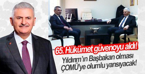 65. hükümet güven oyu aldı