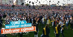 ÇOMÜ’de mezuniyet coşkusu