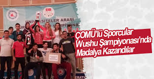 ÇOMÜ’lü Sporcular Wushu Şampiyonası’nda Madalya Kazandılar