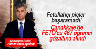 Çanakkale’de FETÖ’cü 467 öğrenci gözaltına alındı