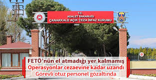 Çanakkale Cezaevi personeline FETÖ soruşturması