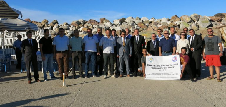 Bozcaada Yapay Resif Projesi Başladı