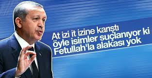 Cumhurbaşkanı Erdoğan: “At izi it izine karıştı”