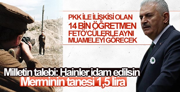 PKK ile iltisaklı öğretmenler de ihraç edilecek