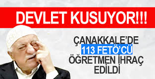 Çanakkale’de 113 öğretmen ihraç edildi