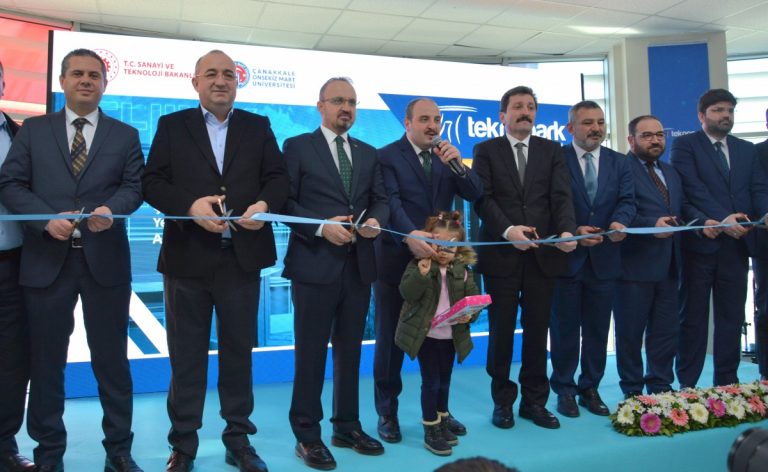 Çanakkale’nin ve Üniversitemizin Teknoloji Merkezi Çanakkale Teknopark Açıldı
