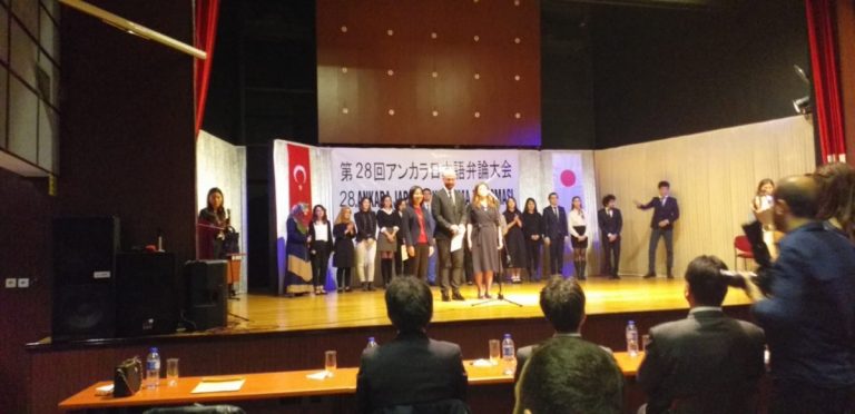 Öğrenciler Japonca Konuşma Yarışmasından Derecelerle Döndü