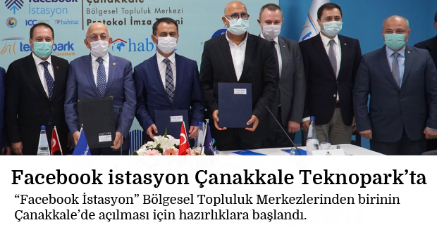 Facebook İstasyon Çanakkale Teknopark’ta