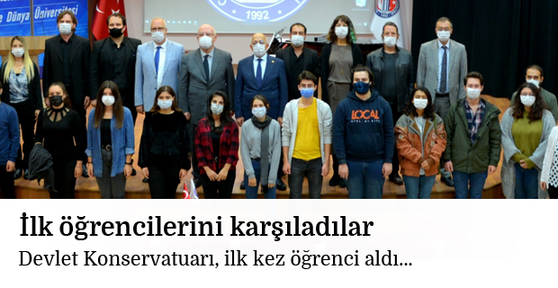 İlk öğrencilerini karşıladılar