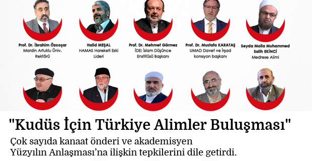 “Kudüs İçin Türkiye Alimler Buluşması” Yapıldı