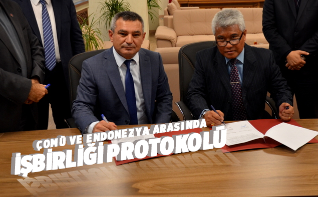 ÇOMÜ ile ENDONEZYA ARASINDA ÜNİVERSİTE İŞBİRLİĞİ PROTOKOLÜ
